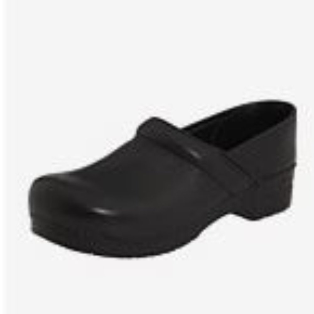 Dansko Professional Leather, Black Bullhide